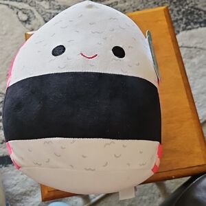 Mary Alice Tuna The Suishi Squishmallows Onigiri Rice Ball Pillow New 11"